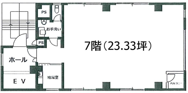 吉川ビル7F 間取り図