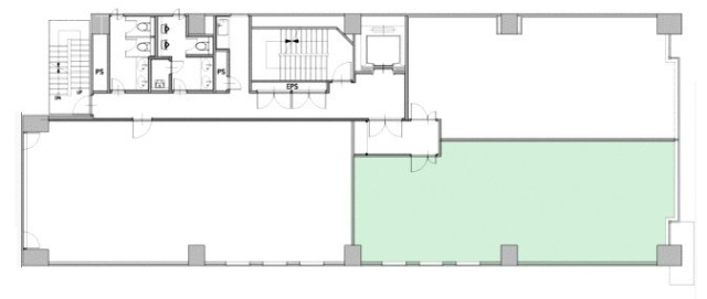 箱崎升喜ビルB-B 間取り図