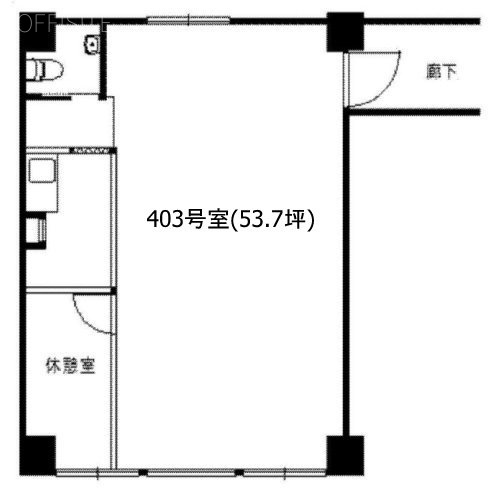 第2伊藤ビル403 間取り図