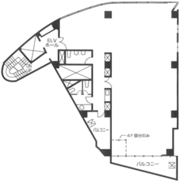 富士ビル6F 間取り図