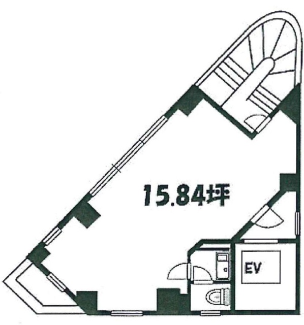 欅(けやき)ビル5F 間取り図