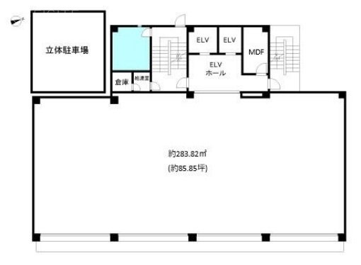 DAITO(第35下川)ビル201 間取り図