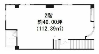 奥沢山本ビル2F 間取り図