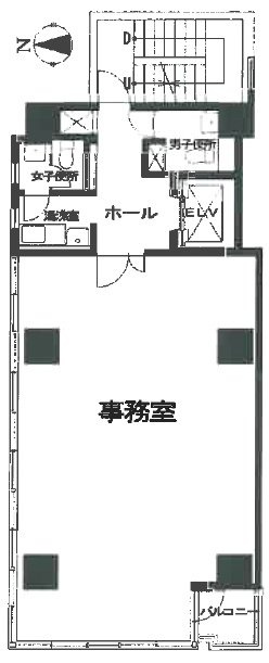 錦糸町ミハマビル501 間取り図