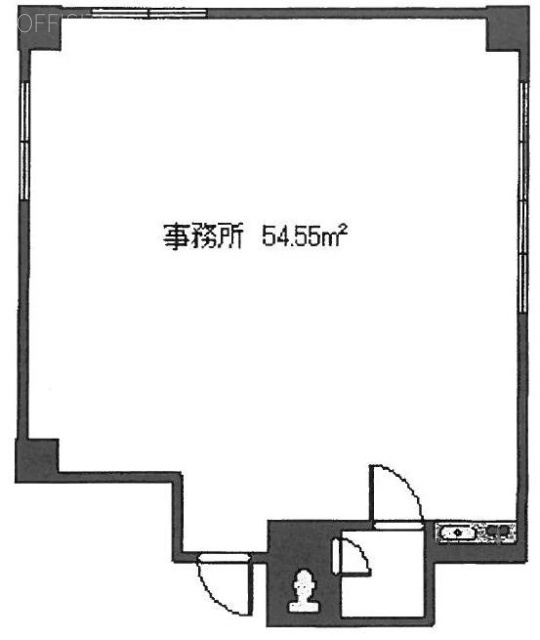 東京ビル52 間取り図