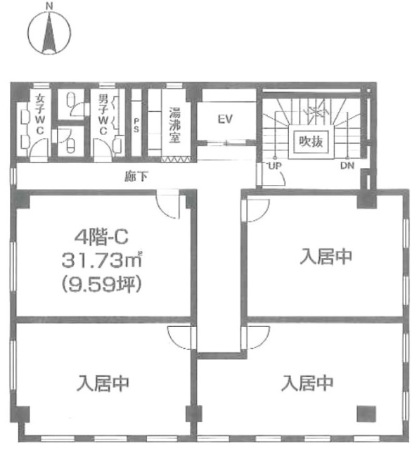 荒井ビルC 間取り図