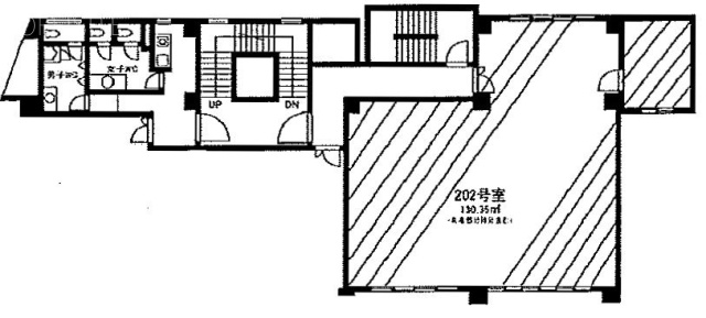 チサンマンション神宮前ビル202 間取り図