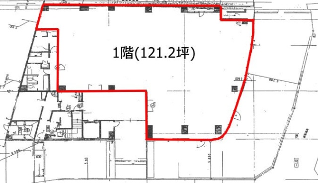 TSビル1F 間取り図