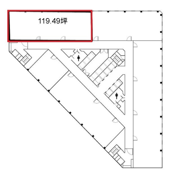 新宿第一生命ビル12F 間取り図