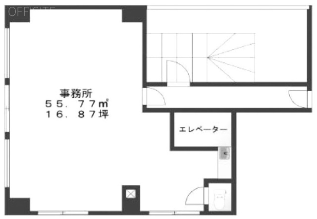 大阪屋ビル301 間取り図
