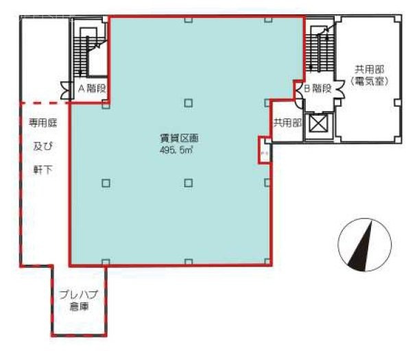 TKY大宮ビル4F 間取り図