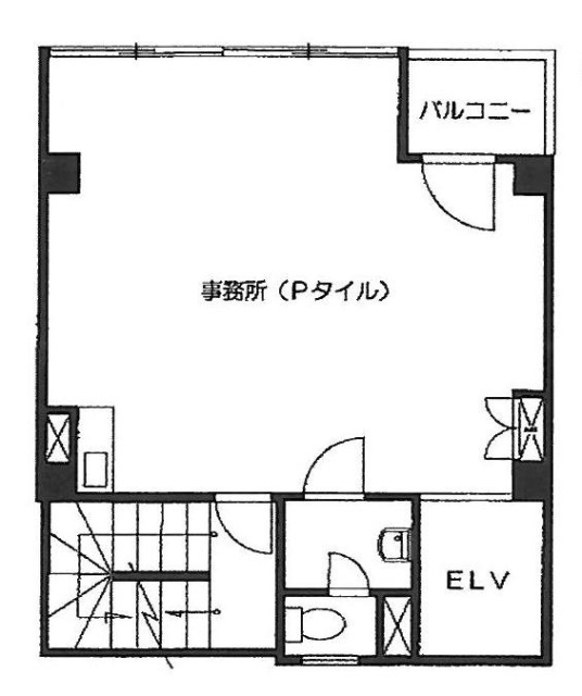 二葉ビル4F 間取り図