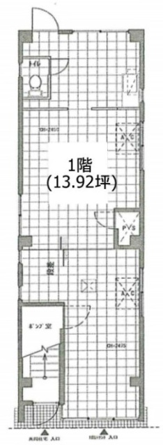 岡安ビル1F 間取り図