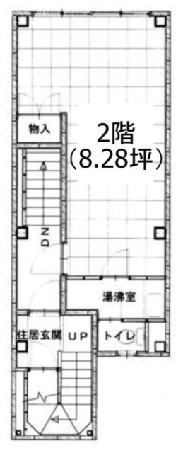 マイケイ梅沢ビル2F 間取り図