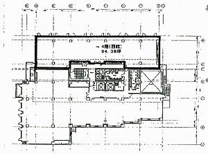 黒龍芝公園ビル4F 間取り図