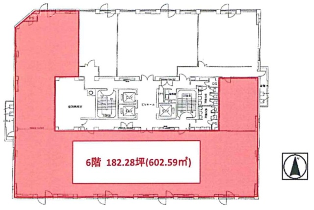 いちご大宮ビル6F 間取り図