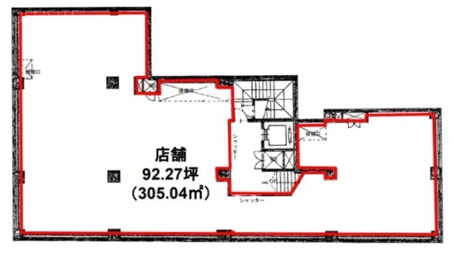 神田オーシャンビルB1F 間取り図