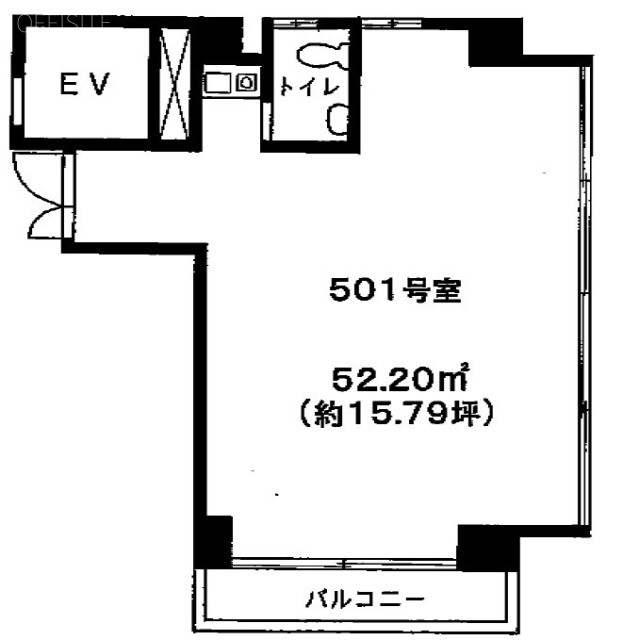 田中屋ビル5F 間取り図