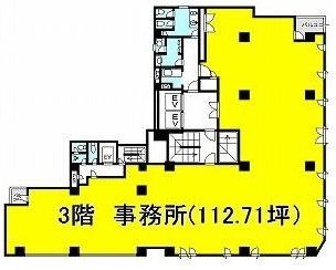 三恵ビル3F 間取り図