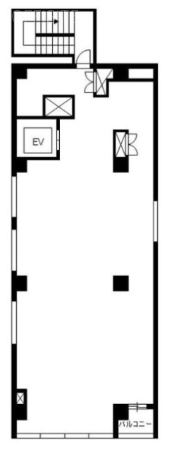 八大浜松町ビル4F 間取り図