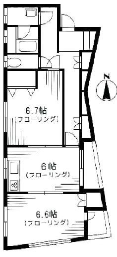 野口ビル3F 間取り図