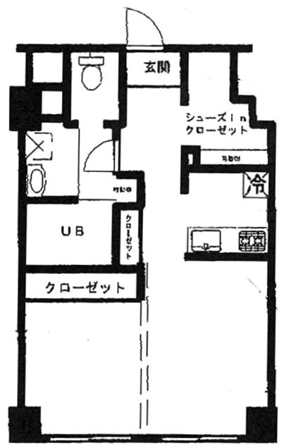 六本木真興ビル401 間取り図