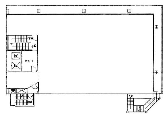 坂善新宿ビル9F 間取り図