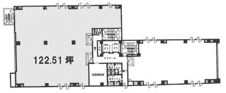 三田三好ビル2F 間取り図