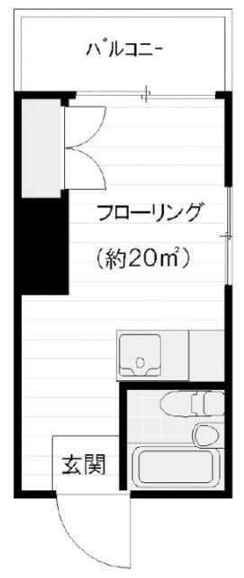 さかえビル601 間取り図