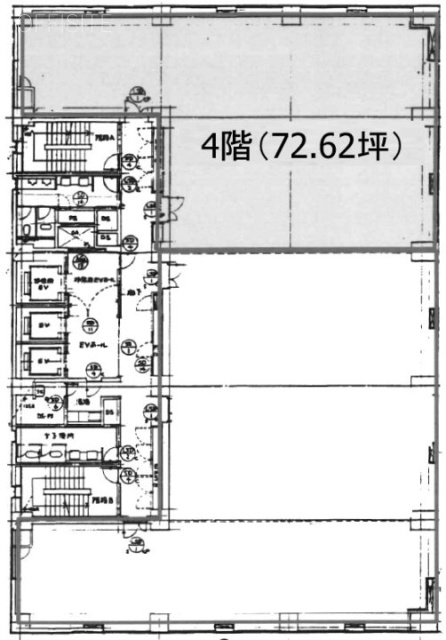 五反田ファーストビル4F 間取り図