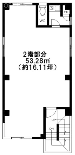 益戸ビル2F 間取り図