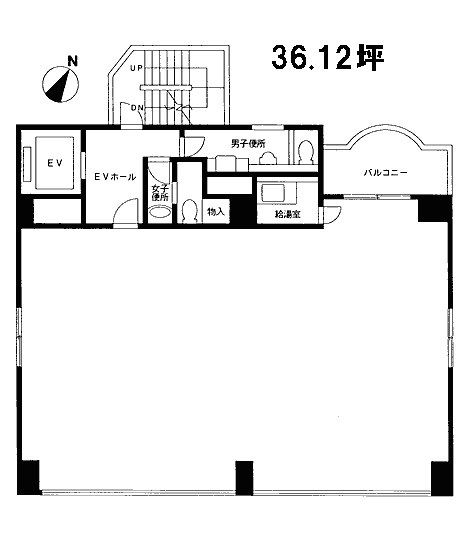 TAKビル8F 間取り図