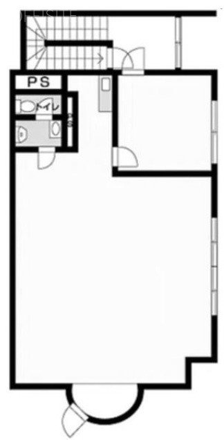 ハイムローゼ1F 間取り図