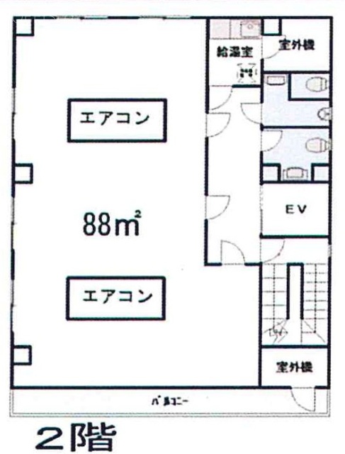 SDビル2F 間取り図