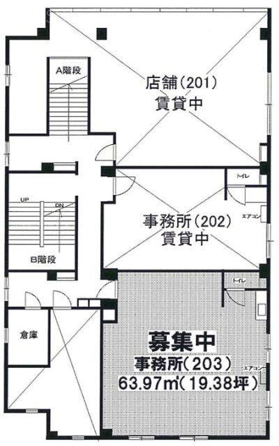 シノザキビル203 間取り図