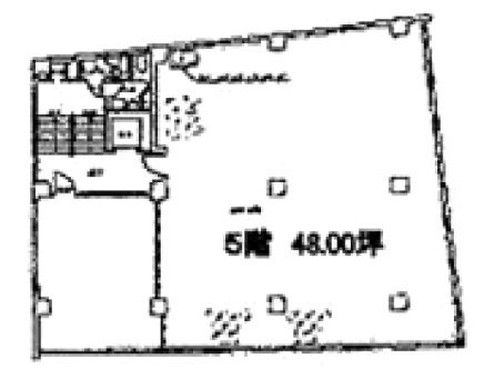 銀友ビル5F 間取り図