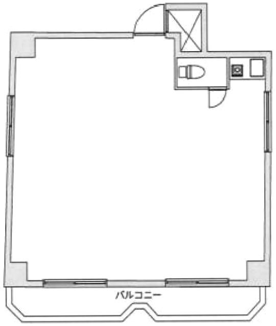 青山宮野ビル301 間取り図