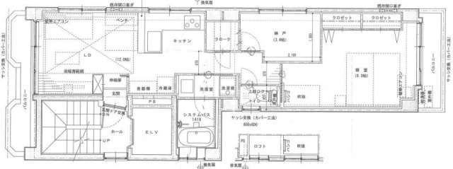 村山ビル4F 間取り図