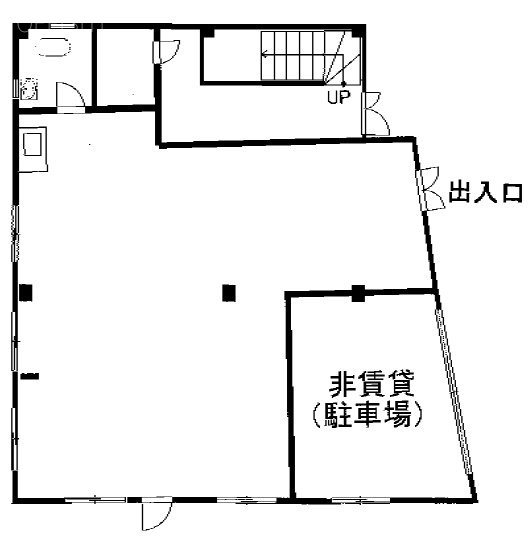 堀川ビル1F 間取り図