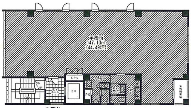 長興館ビル2F 間取り図