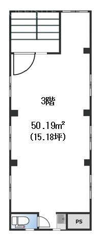 北斗第一ビル3F 間取り図