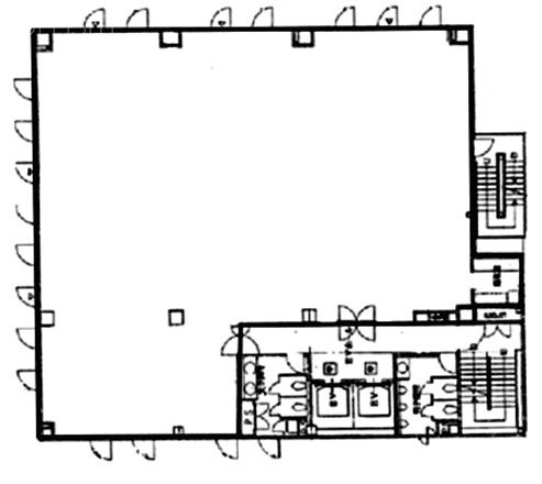 三和港南ビル4F 間取り図