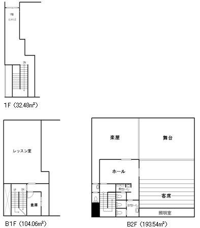 insula(インスラ)荻窪ビルB2-1F 間取り図