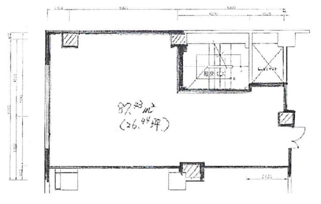 プリームスクエア本八幡2F 間取り図