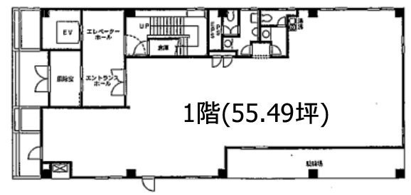 渡辺ビル1F 間取り図