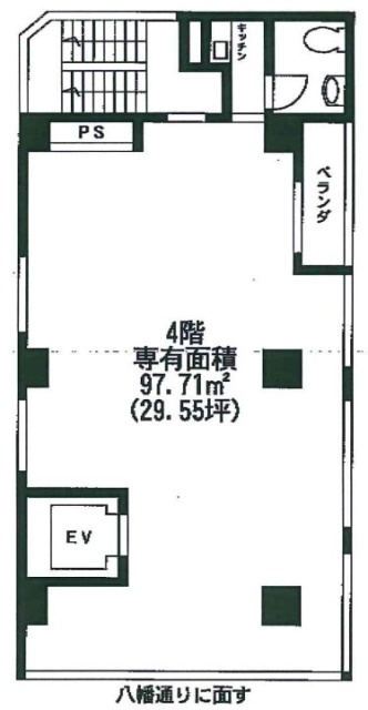 日進ヒルズ代官山ビル4F 間取り図