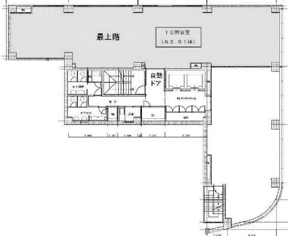 日本橋TSビルB 間取り図