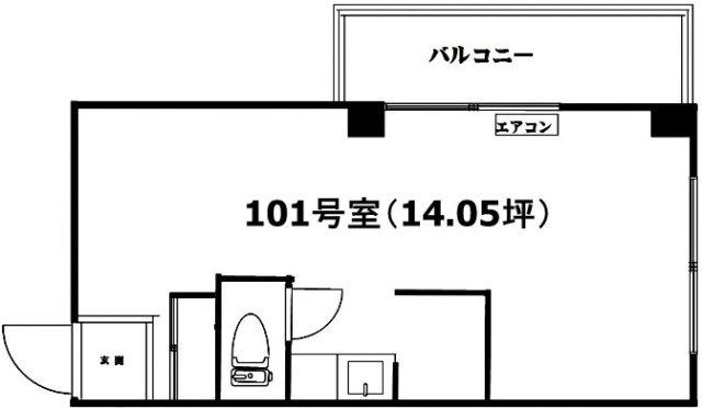 ザ・テラス101 間取り図