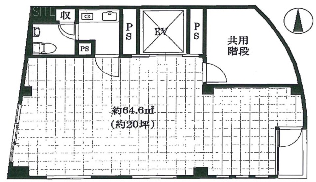 梅村ビル幡ヶ谷4F 間取り図