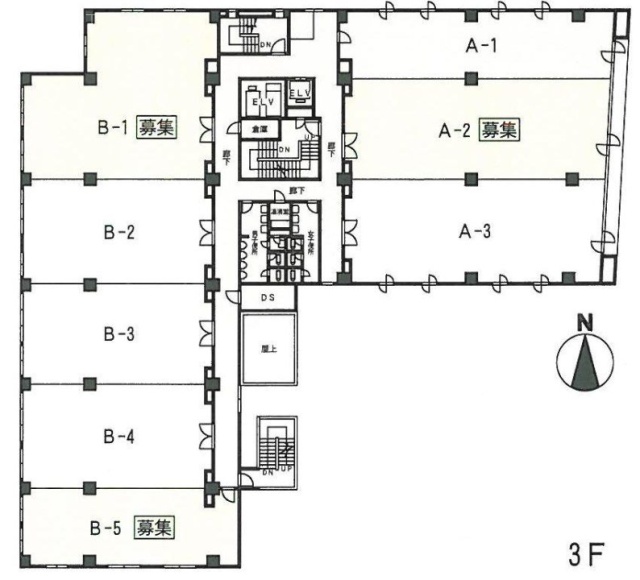 ハイネスロフティB5 間取り図